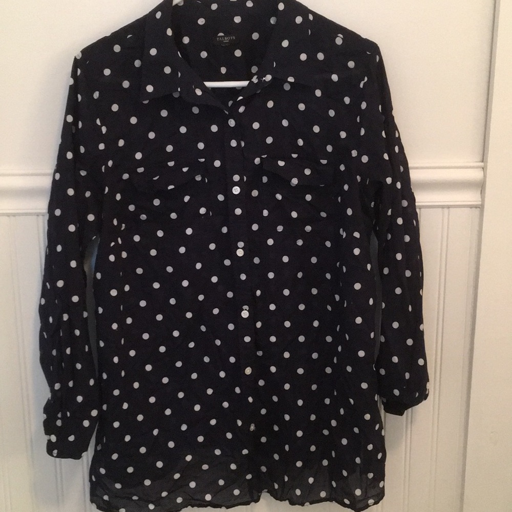 Talbots Woman 1X button down shirt